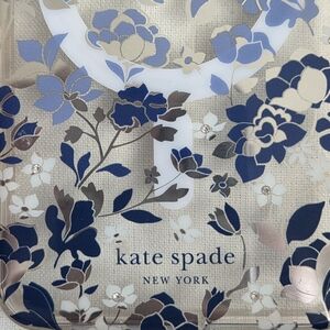 Kate Spade Blue & White Floral Case Samsung Galaxy S25 Plus
